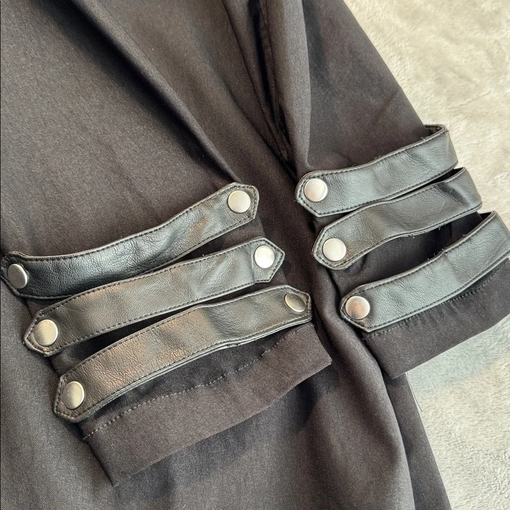 NWT Killstar The Watcher Coat Jacket Black Size XXL - Picture 10 of 16